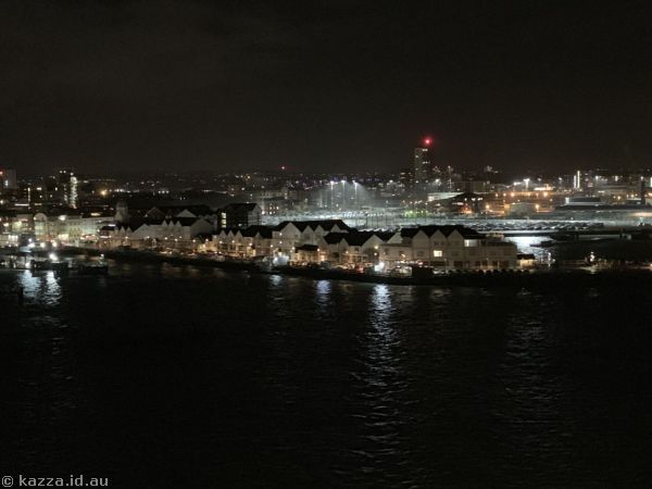 Southampton by night