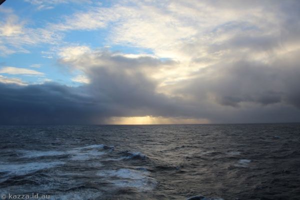 Sunrise over the North Atlantic