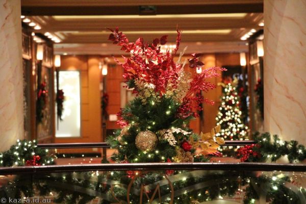 Top of the Christmas Tree in the Grand Lobby