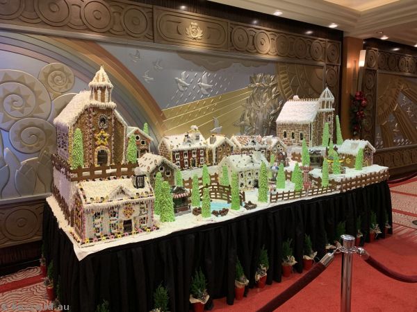 Gingerbread village