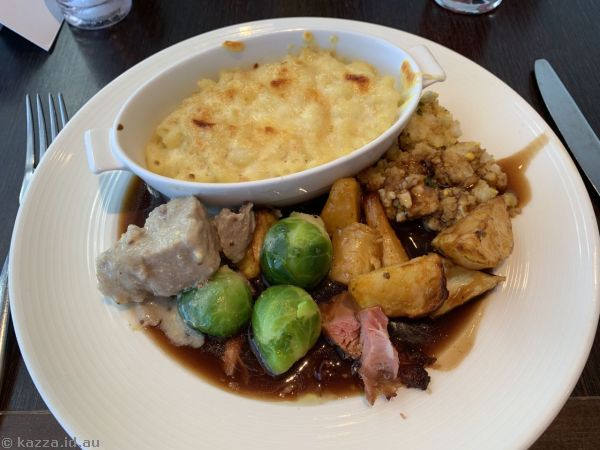Christmas lunch in Kings Court
