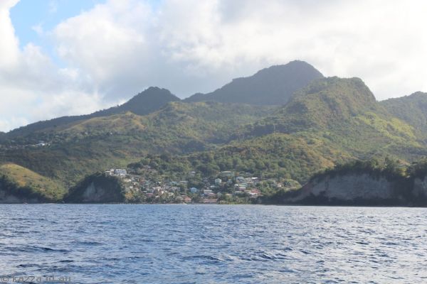 St Lucia from the catamaran tour