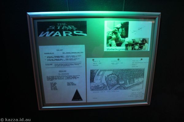 Star Wars storyboard