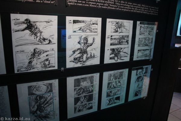 Terminator 2 storyboards