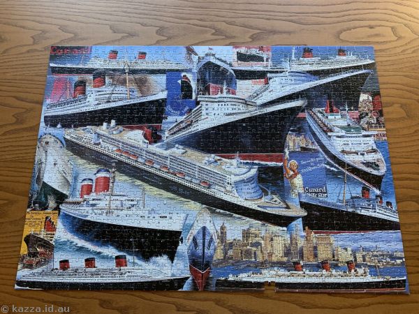 Ocean liners jigsaw