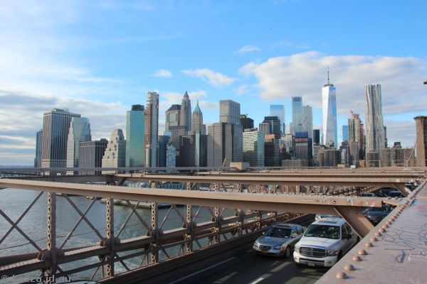 Lower Manhattan from the Brooklyn Bridge