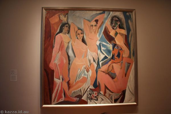 Les Demoiselles d'Avignon, by Pablo Picasso (1907)