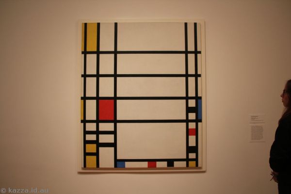 Trafalgar Square, by Piet Mondrian (1939-43)