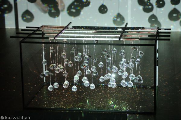 Hanging crystals