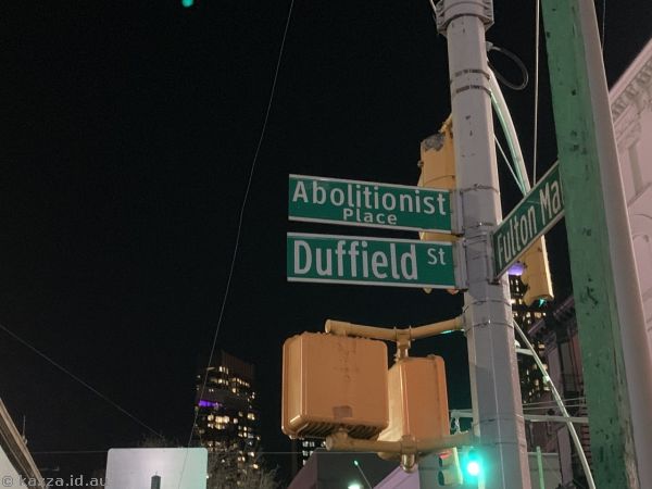 Abolitionist Place (Duffield Street)