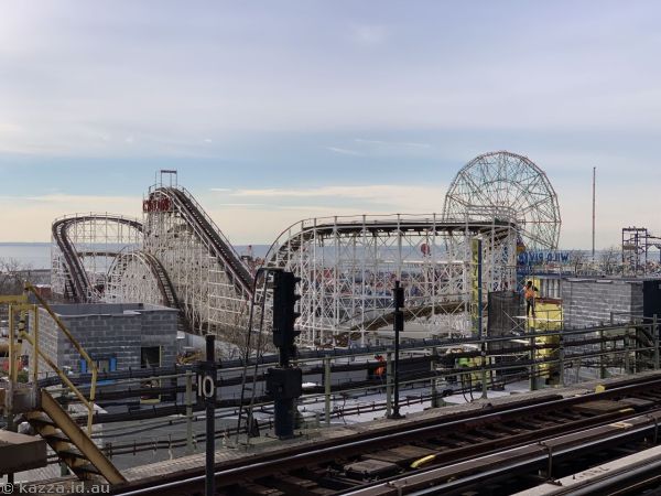 Coney Island from the station