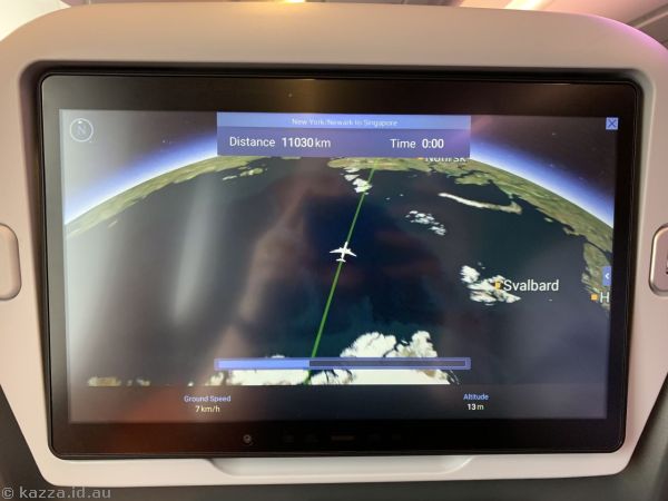 Proposed flight path.  We didn't go anywhere near that far north.