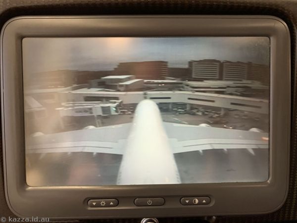 Tail camera on the A380