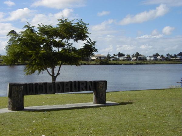 Richmond River at Woodburn