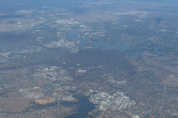 View over Canberra