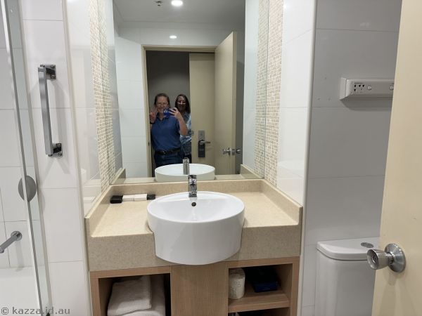 Me and Mum in the room