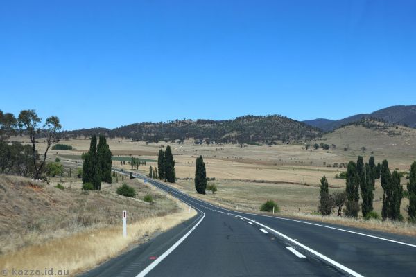 Countryside between Michelago and Bredbo