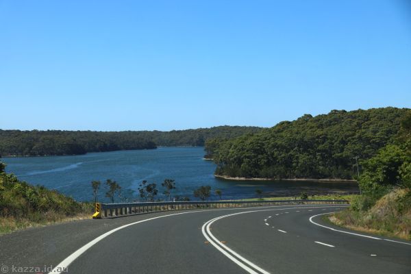 Approaching Corunna Lake from the south