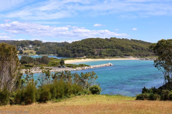 Wagonga River from Bar Rock Road in Narooma