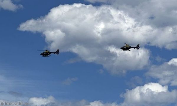 Helicopters buzzing Armands Beach