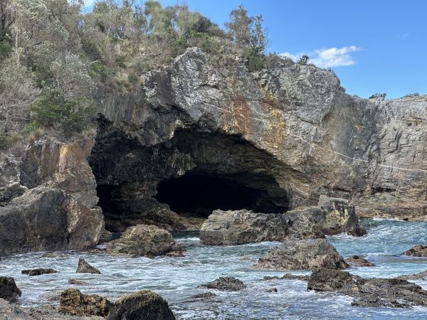 Caves at Mystery Bay