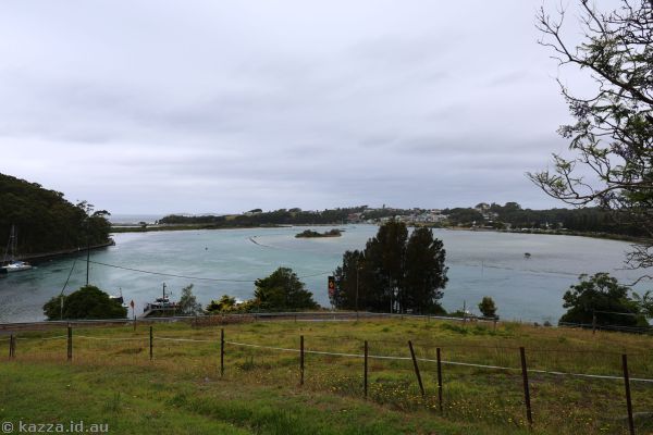 View over Wagonga River from Hillcrest Lane