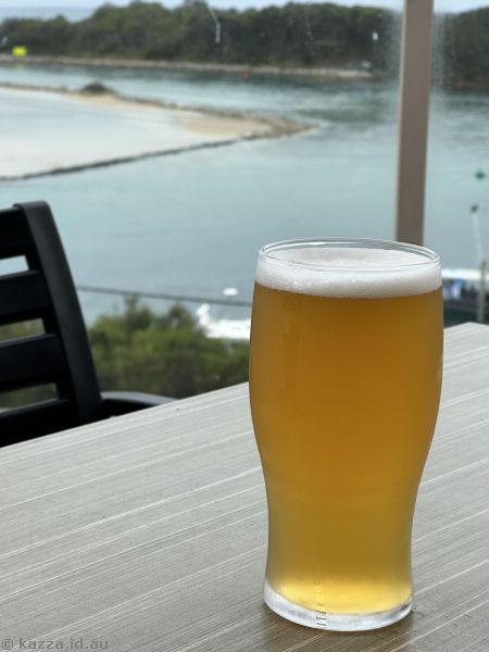 Beer at the Narooma Hotel
