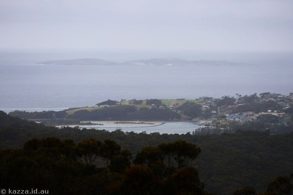 View of Narooma from Buckeridge Lookout