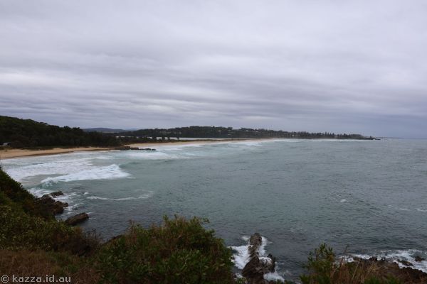 View towards Tuross Head from Blackfellows Point Road