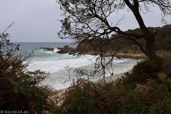 Piccaninny Beach from Blackfellows Point Road