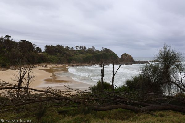 Piccaninny Beach from Blackfellows Point Road
