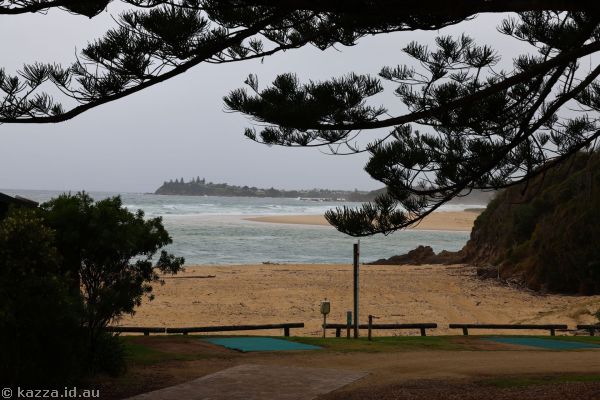 View over Main Beach in Tuross Head from Clive Circuit