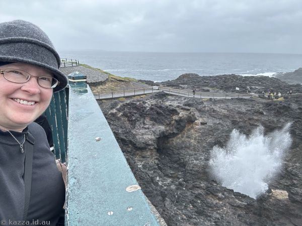 Me at Kiama blowhole