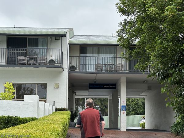 Our room at Kiama Shores (centre)
