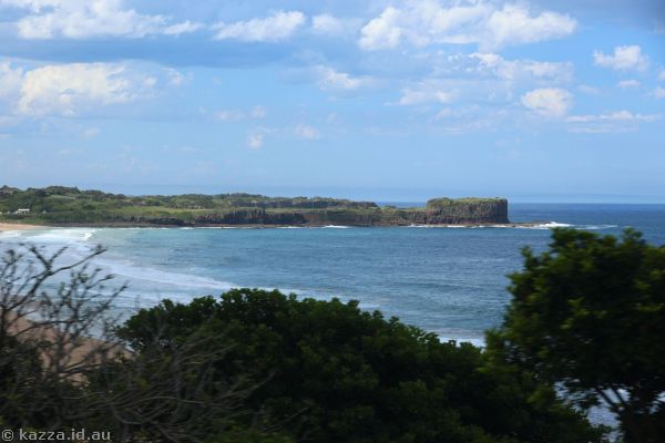 Bombo headland on the way back to Kiama