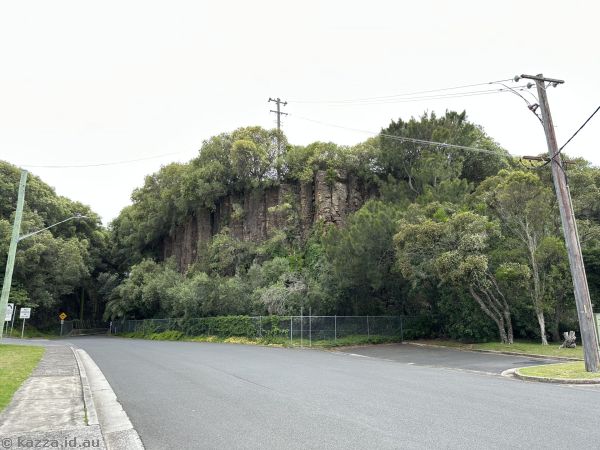 Cutting on Brown Street in Kiama