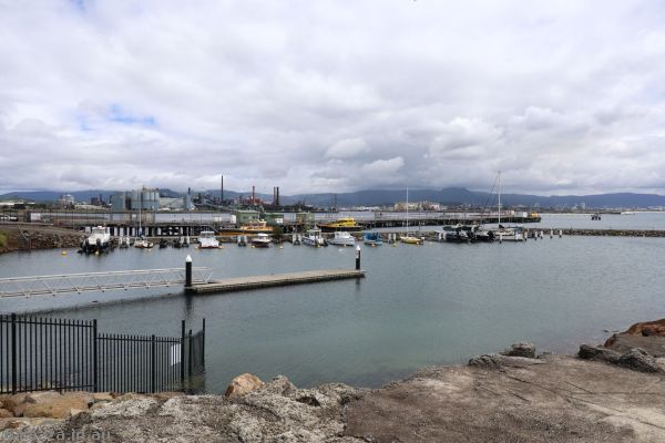 Wharf near Port Kembla Eastern Breakwater