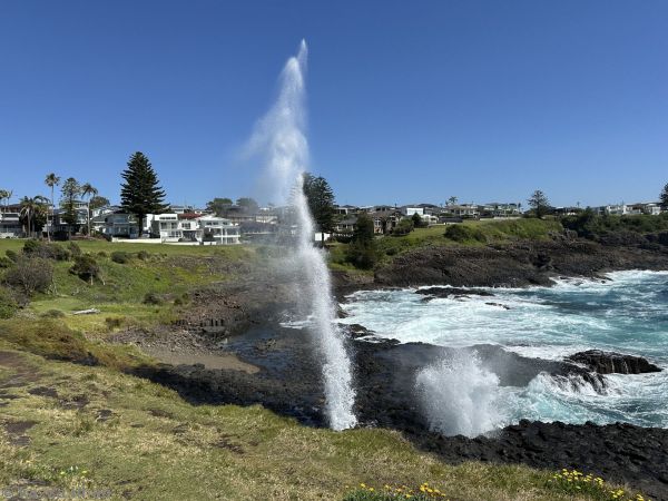 Little Blowhole in south Kiama