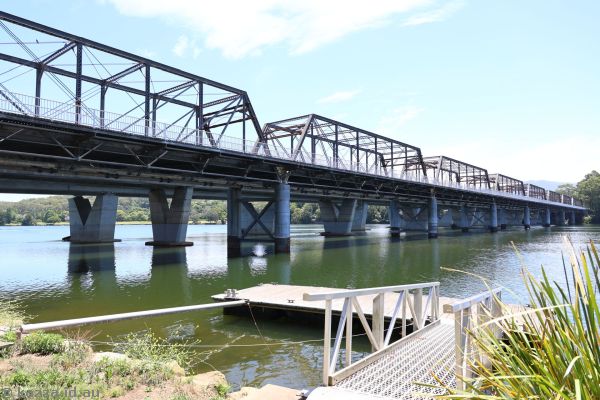 Nowra bridges over the Shoalhaven River