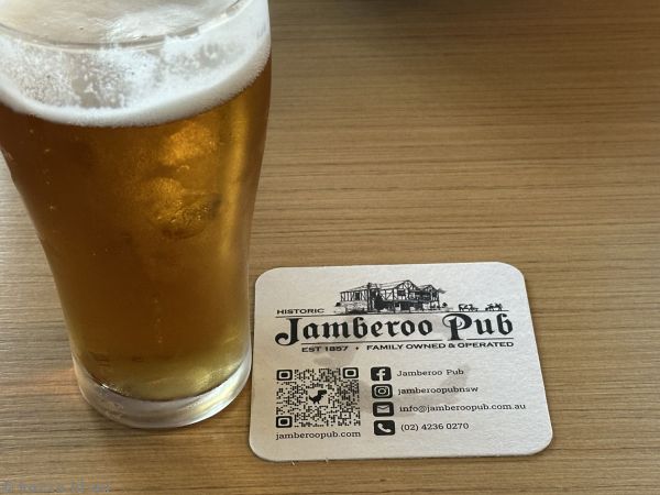 Beer I had at the Jamberoo Pub