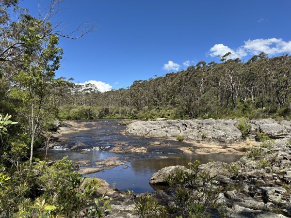 Kangaroo River above Carrington Falls