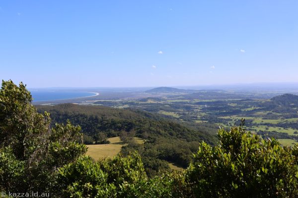 View south from Saddleback Mountain