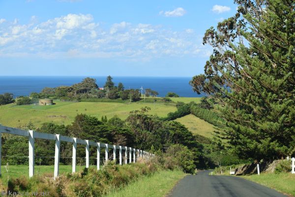 Countryside on Saddleback Mountain Road