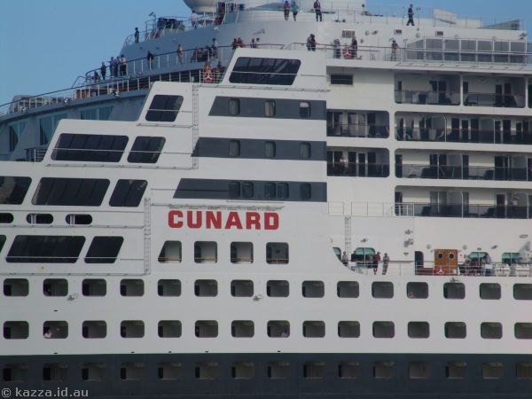 Close up of the stern