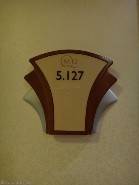 Room 5.127 sign