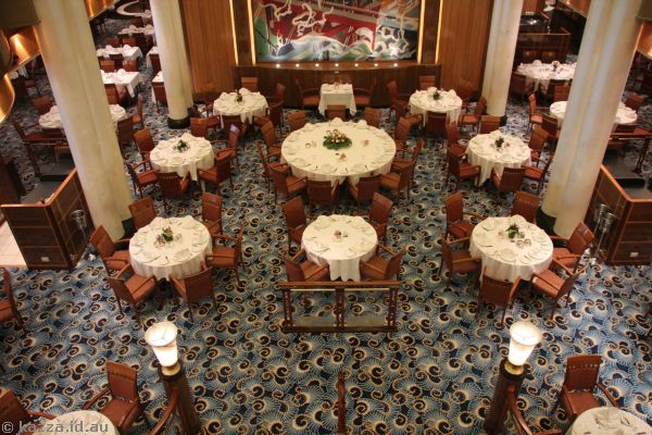 Britannia Restaurant on deck 3