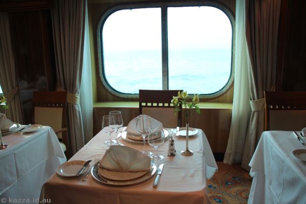 Britannia Club dining