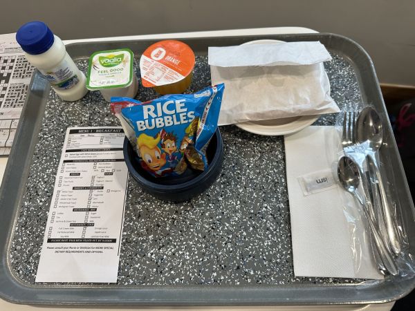Breakfast at Calvary Private Hospital