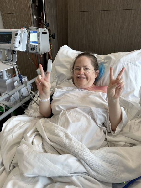 Me post surgery