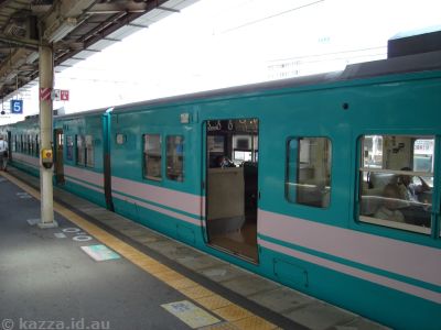 Train #5: Wakayama to Gobo